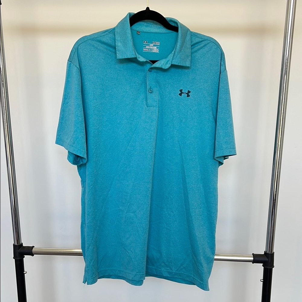 Under Armour Men's Blue Polo Shirt